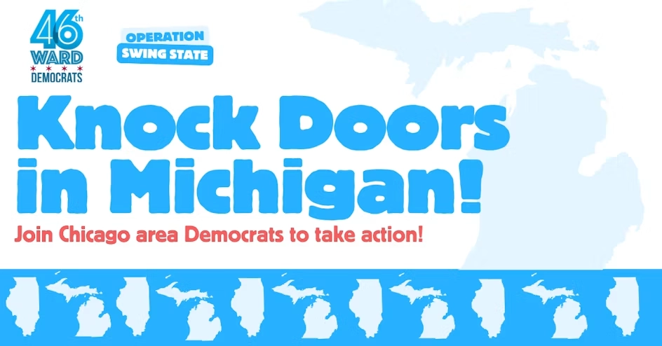 As we head into critical 2026 midterms, we have a real shot at taking back the houses of government and finally rolling back Donald Trump's extreme, authoritarian agenda. But we'll only succeed if we're working together. We'd love you to come knock doors in Michigan with us!